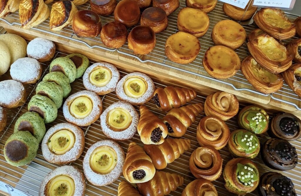 リュッケベーカリーのパン各種